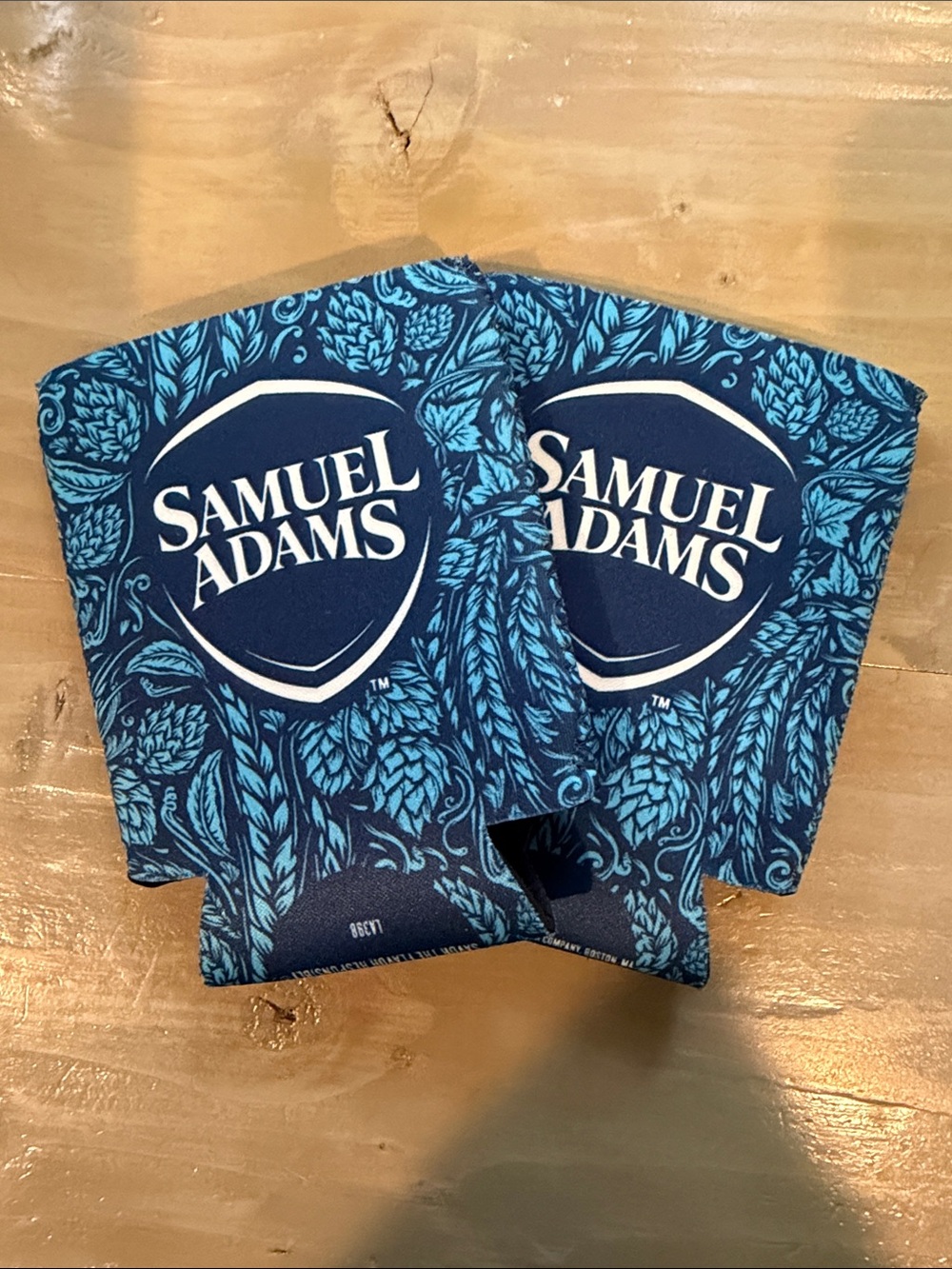 Samuel Adams Blue Can Cooler Koozie - Pack of 2
